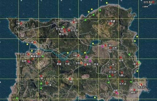 《绝地求生：大逃杀》四排最佳跳伞点是哪里？如何选择？