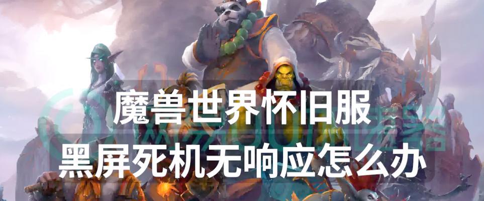 魔兽世界E服亚服出现黑屏问题如何解决？