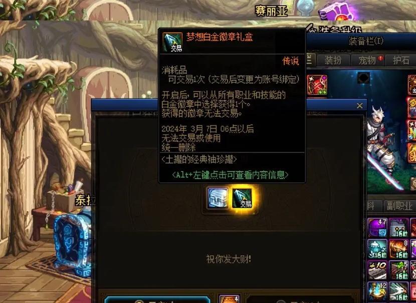 地下城中合金装备搭配哪些白金徽章？